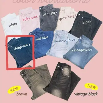 TWW 데님 deep-navy