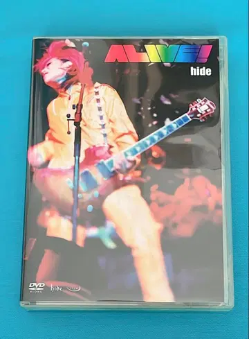 ALIVE! hide DVD 3장 세트 초회반 특전 포함