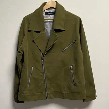 리사운드 클로징 라이더 자켓 카키