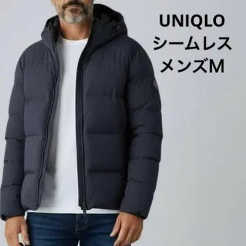 UNIQLO 심리스 다운 자켓 남성용 M