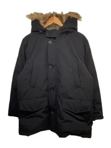 [ 글로벌 워크 ] 퍼 다운 자켓 블랙 [ GLOBAL WORK ]