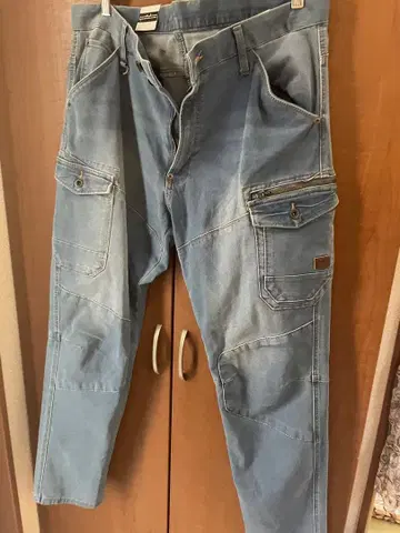 아이즈 프론티어 스트레치 데님 카고 팬츠 7632XK