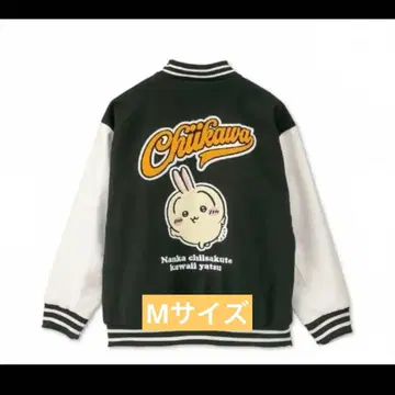 치이카와 (먼작귀) 바시티 자켓 남성용 토끼 M 사이즈