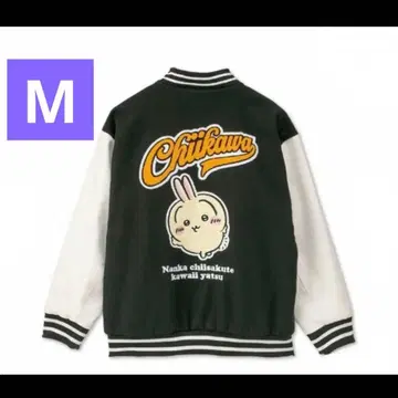 치이카와 (먼작귀) 바시티 자켓 남성용 토끼 M 사이즈