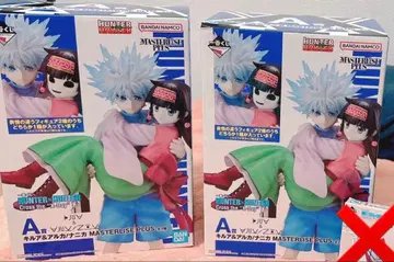 헌터헌터 제일복권 A상 키루아&아르카/나니카 2체 세트