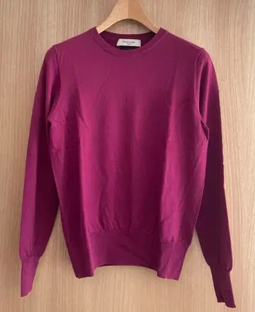 데미룩스 빔즈 크루넥 니트 퍼플