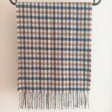 Aquascutum 캐시미어 100% 머플러 영국제 새상품급