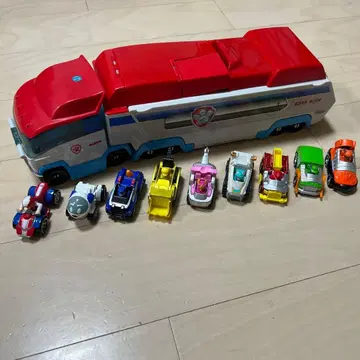 퍼피 구조대 퍼피 구조대 롤러와 캐릭터 9대 세트