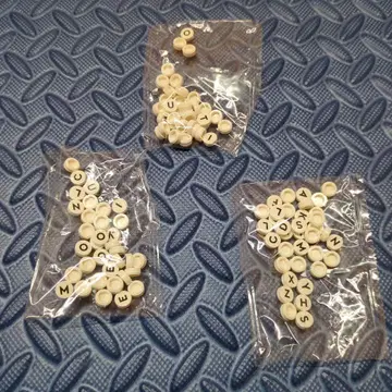 레고 알파벳 타일 1팩 36개 x 3