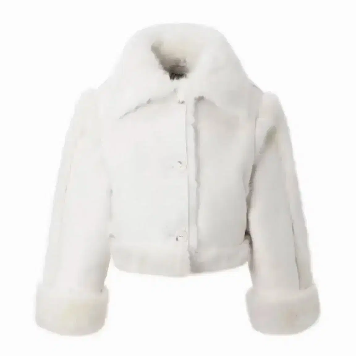 THREETIMES | 쓰리타임즈 Threetimes 22fw Bunny Fur Mustang White
