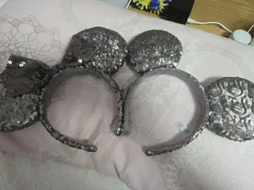 디즈니 머리띠 스팽글 커플 세트