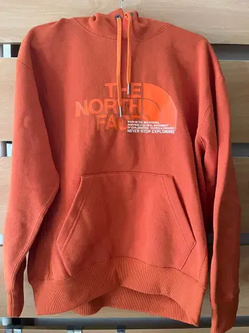 THE NORTH FACE 오렌지 XL 후드티