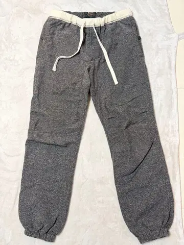 BEAMS 그레이 스웨트 팬츠 S
