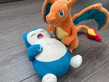 리자몽 카비곤 봉제 인형 포켓몬