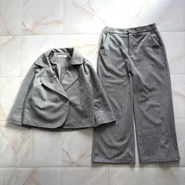 YOUZI 그레이 셋업 L 사이즈