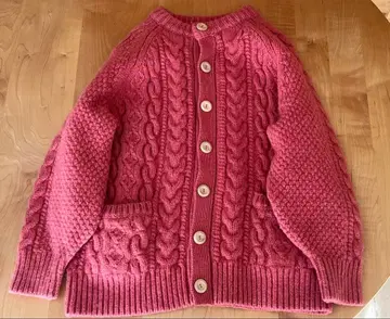 프릭스스토어 Freak's Store 피셔맨 니트 핑크