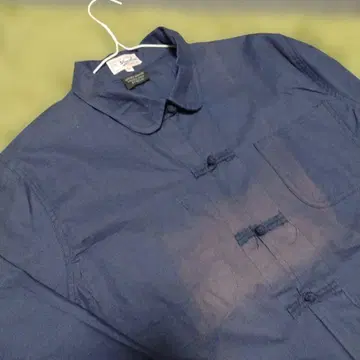 상하이 네이비 프렌치 차이나 커버올