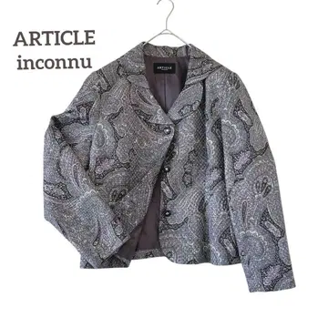 ARTICLE inconnu 실크 100% 테일러드 자켓 겉옷