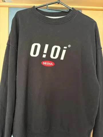 o!oi SEOUL 블랙 후드티 M