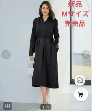 [DoCLASSE] 두클라쎄 실키 분또 뷰티업 원피스 M