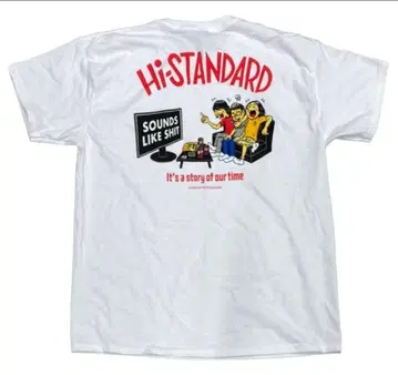 Hi-STANDARD SLS TEE XL 사이즈 화이트