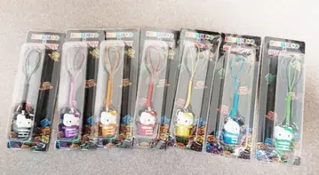 칸쟈니에이또 헬로키티 콜라보 네즈키 스트랩 7종 컴플리트