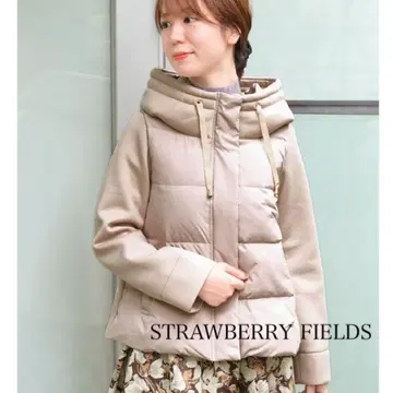 [ 컨디션 최상 ] STRAWBERRY FIELDS 다운 자켓 깔끔 고급