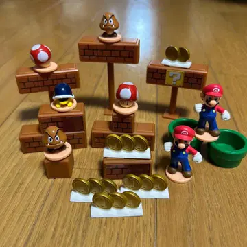 슈퍼 마리오 블록 코인 인형 세트