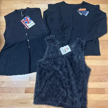 모두 새상품! 여성용 블랙 3세트 L 사이즈