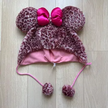 디즈니 팬캡 표범 무늬