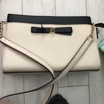 kate spade 숄더백 화이트/블랙