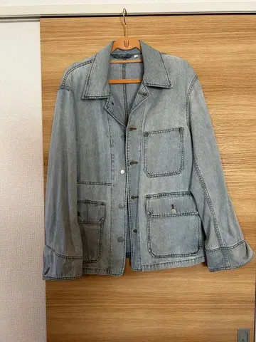 UNIQLO U 라이트 블루 데님 자켓