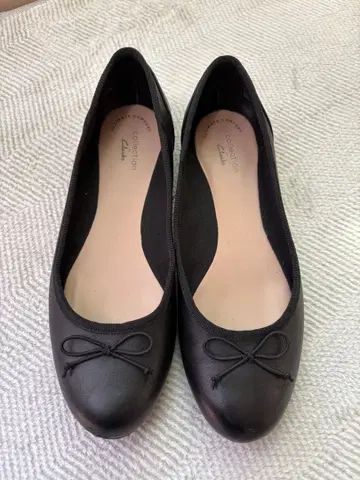 Clarks 블랙 발레 슈즈