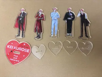 핑크와 하바네로 아크릴 스탠드