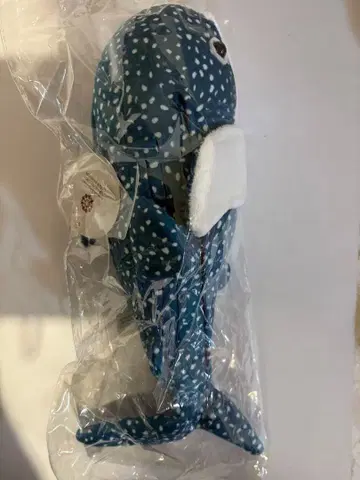 오사카 간사이 만박 카타르 파빌리온 진베이 상어 봉제 인형