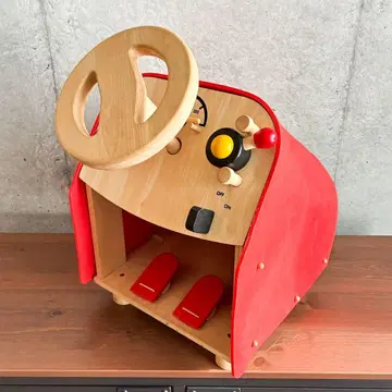 PLAN TOYS 드라이빙 시트 자동차 핸들 완구