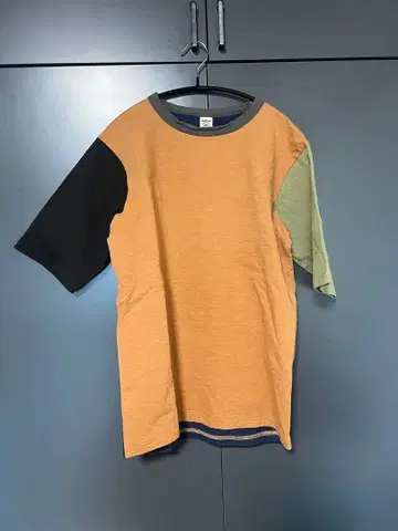Jackman 컬러 블록 티셔츠 M 사이즈
