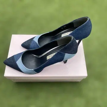 DIANA 데님 하이힐 7cm
