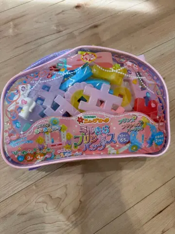 GAKKN 뉴 블록 밀키라 프린세스 백 라메 믹스 반짝이 부품