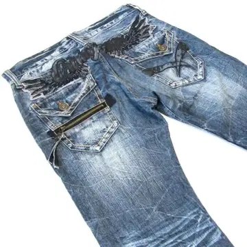 오리린 청바지 스트레이트 데님 빅 사이즈 85 사이즈 허리 약 88cm