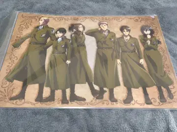 애니메이션 원화전 클리어 파일 A4 리바이 한지 엘빈 진격의 거인