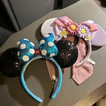 미니 라푼젤 머리띠 2개 세트