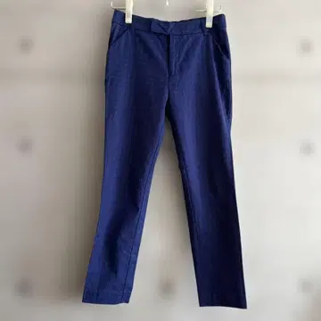 AG 로얄 블루 캐주얼 팬츠 텍스처