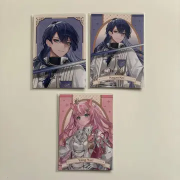 니지산지 나가오 케이 얀 나리 Knight 컬렉션 카드 레어 노멀