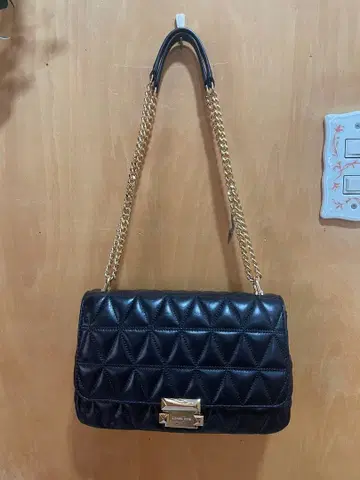 MICHAEL KORS 2way 체인 숄더백 퀼팅 천연 가죽