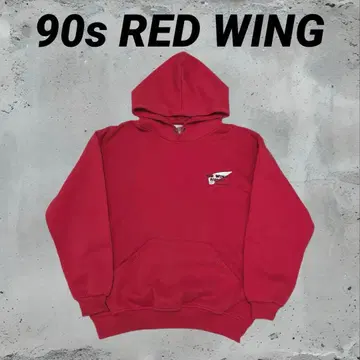 90s RED WING 빈티지 USA제 레드 후드티 L 사이즈