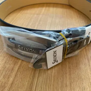 새상품 SRIXON 블랙 벨트 합성 피혁 골프