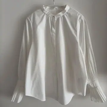 ROUGEVIF 화이트 긴팔 셔츠