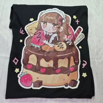 아타파치 시노노메 유아 생탄 긴팔 T셔츠 LL사이즈 머릿속은 8비트!?