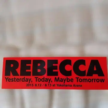 REBECCA 스티커
